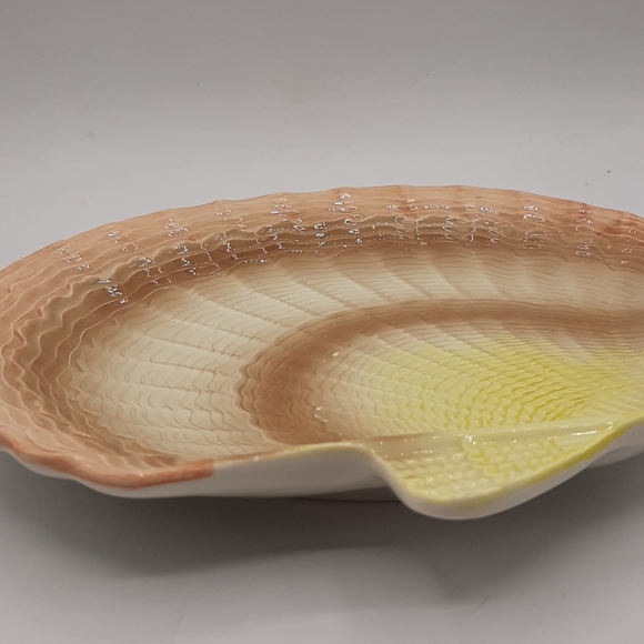 Otagiri Sea Shell Beachcomber Ceramic Plate Trinket Dish Vintage Hand Painted - Picture 4 of 9